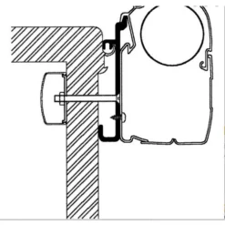 Thule Adapter Rapido Serie 9 -Freiraum Club Geschaft 11391 1 thule adapter rapido set anbauvariante 2 markise