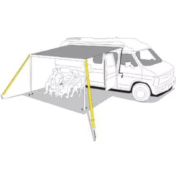 Sturmband Für Markisen Fiamma Tie Down S, Black -Freiraum Club Geschaft 11580 3 abspannband fiamma tie down black markise 2