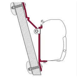 Fiamma U-Adapter -Freiraum Club Geschaft 11637 2 fiamma adapter u b markise