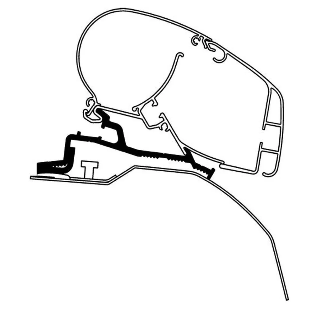 Dometic PR 2000 Markisen-Adapter Fiat Ducato 3 Dometic PR 2000 Markisen-Adapter Fiat Ducato