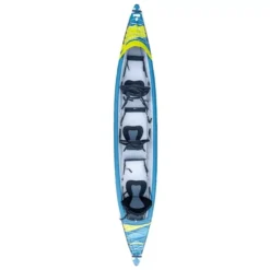 Aufblasbares Kajak Tahe Kayak Air Breeze Full HP3 8 Aufblasbares Kajak Tahe Kayak Air Breeze Full HP3 -Freiraum Club Geschaft draufsicht tahe kayak air breeze full hp3 kajak blaues gelbes aufblasbares von oben drei personen erwachsene familienkajak 1000 2 22479