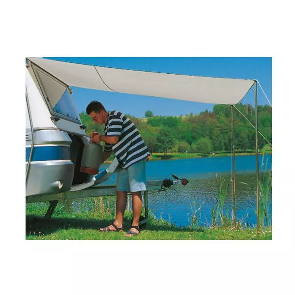 Wohnwagen-Sonnendach DWT Flora, Grösse 4, Hellgrau 4 Wohnwagen-Sonnendach DWT Flora, Grösse 4, Hellgrau – Bild 2