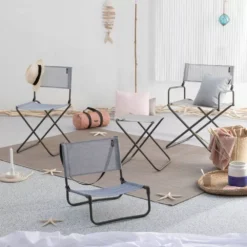 Campingstuhl Lafuma CNO Stuhl Velio Mix, Ondée 7 Campingstuhl Lafuma CNO Stuhl Velio Mix, Ondée -Freiraum Club Geschaft klappstuhl leichter campingstuhl lafuma cno stuhl velio mix ondee grau blauer regiestuhl balkon garten 1000 2 23959