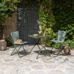 Campingtisch Lafuma Balcony II, Moss -Freiraum Club Geschaft lafuma balcony 2 colorblock quadratischer tisch moss klapptisch campingtisch balkontisch 1000 8 24937