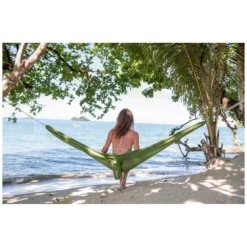 Reisehängematte Exped Travel Hammock Kit, Meadow -Freiraum Club Geschaft leichte haengematte gruen reise outdoor exped travel hammock kit meadow 1000 5 22416