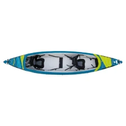 Aufblasbares Kajak Tahe Kayak Air Breeze Full HP2 -Freiraum Club Geschaft tahe kajak kayak air breeze full hp2 draufsicht blaues gelbes zum aufblasen aufblasbares 2 3 personen erwachsene 1 kind familienkajak 1000 2 18203