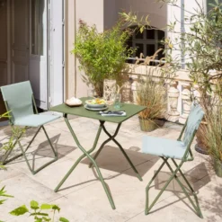 Campingtisch Lafuma Balcony II, Moss -Freiraum Club Geschaft tisch terrasse lafuma balcony 2 colorblock moss klappbarer gruener campingtisch balkontisch 1000 9 24937